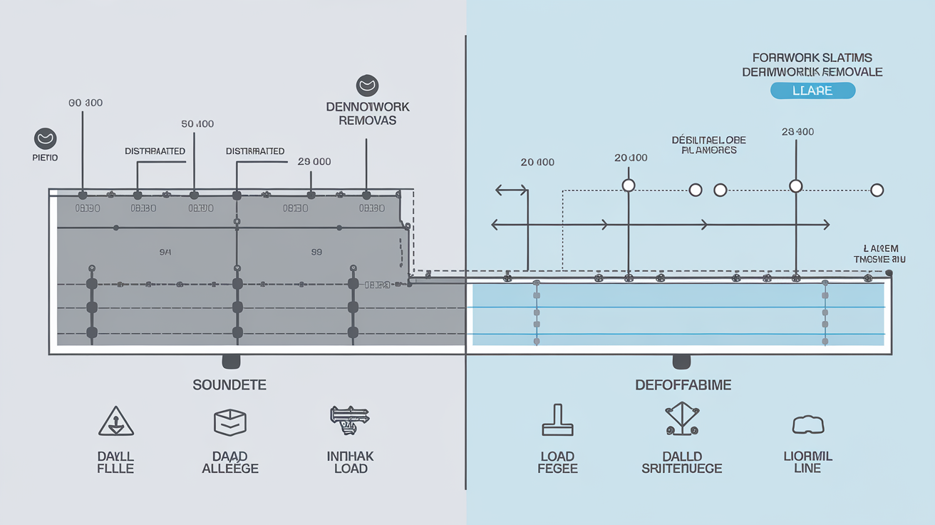 Tableau comparatif décoffrage dalle pleine vs allégée